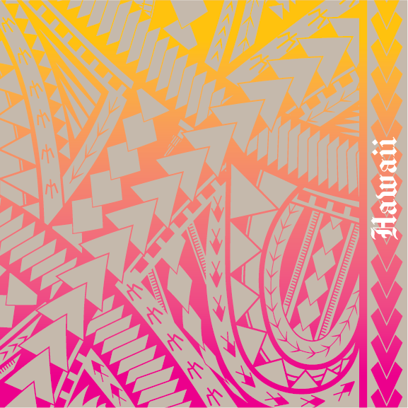 Tribal Wrap - 40 oz Flask