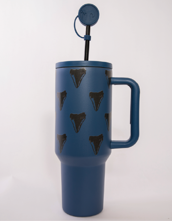 Shark Tooth - 40 oz Handle Cup