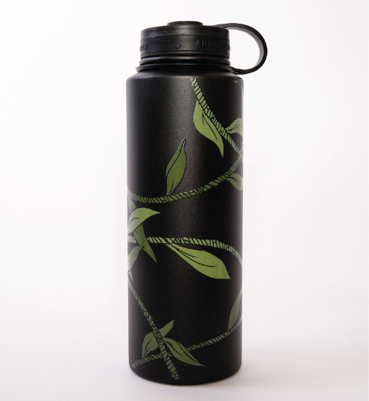 Ti Leaf Lei - 40 oz Flask